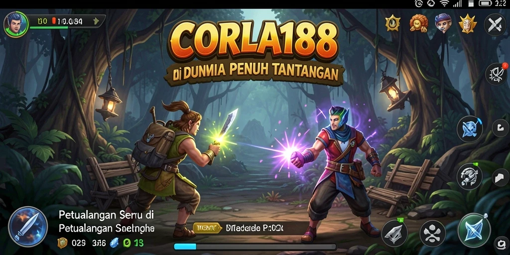 Screenshot menampilkan gameplay seru di dunia penuh tantangan CORLA188.