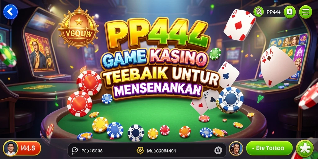 Tampilan menarik dari gameplay Kasino di PP444.
