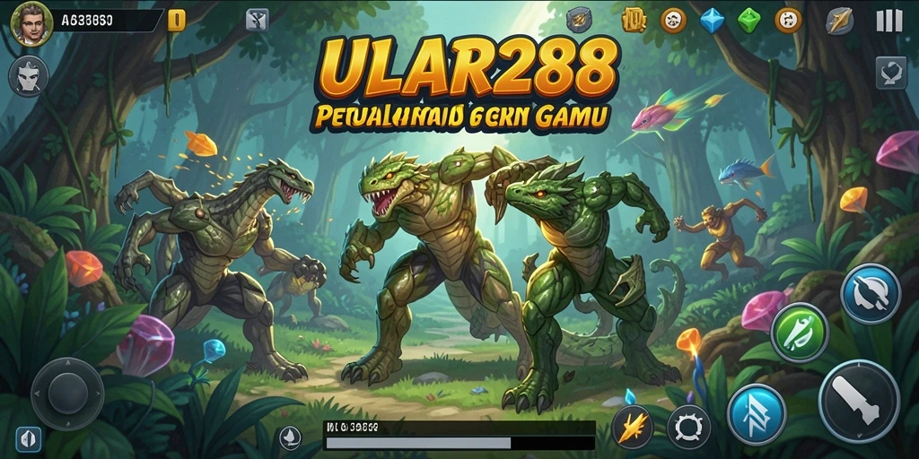 Screenshot permainan ULAR288 yang menampilkan aksi mendebarkan.